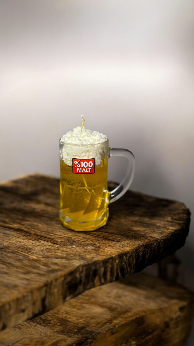 Büyük Boy Bira Soya Mum