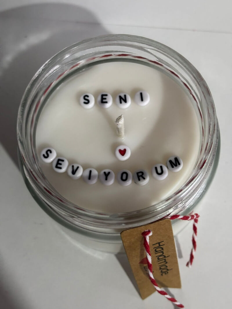 Gizli Mesaj Seni Seviyorum Mum