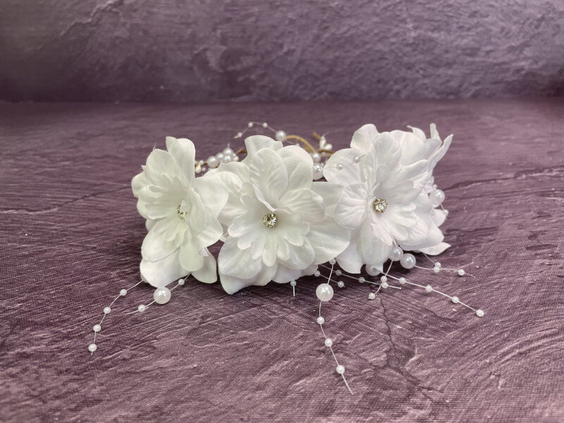 Beyaz Şebboy Tamtur Taç