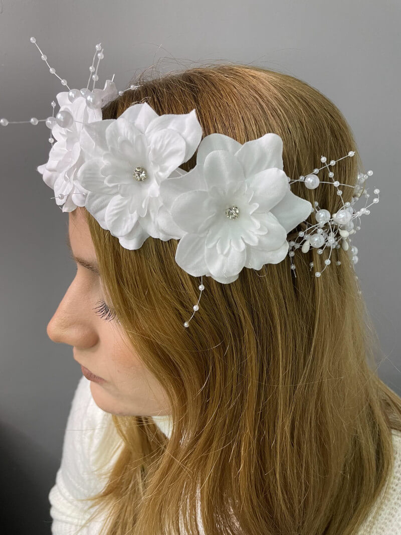 Beyaz Şebboy Tamtur Taç