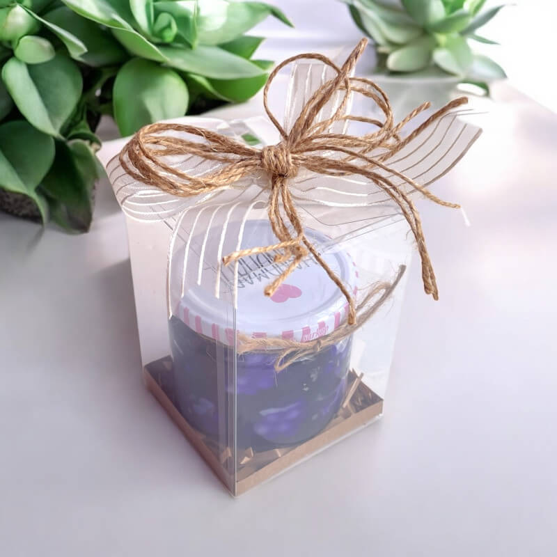 Mor Üzüm Reçel Soya Mum