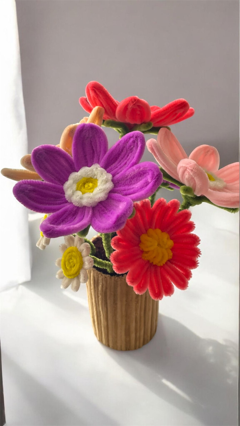 Şönil Saksılı Bahar Çiçekleri 